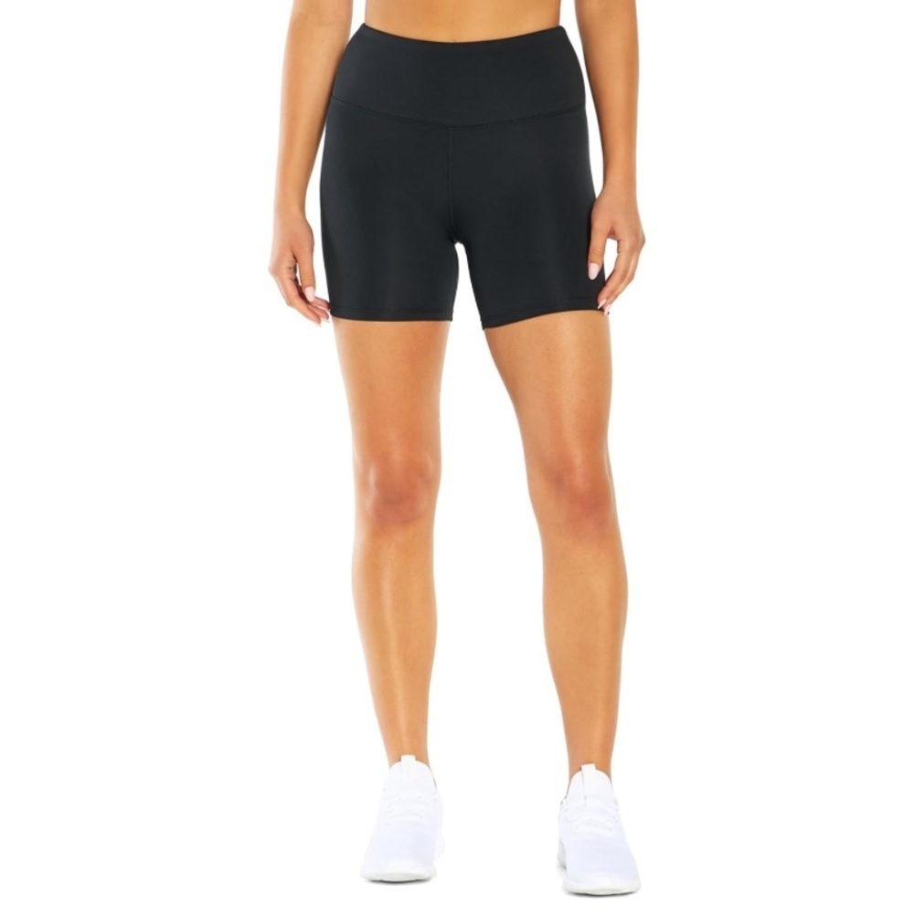 *Final Price* Bally Total Fitness Women's High Rise 5" Bike Shorts in Black